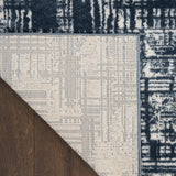 nourison dekor dek11 slate rug