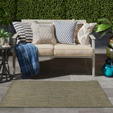 nourison horizon indoor outdoor hoz02 green rug