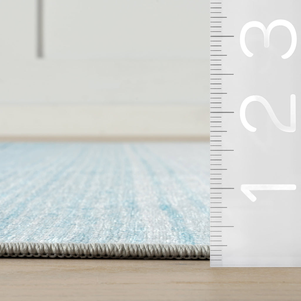 dash albert teahouse da2401 blue machine washable polyester rug
