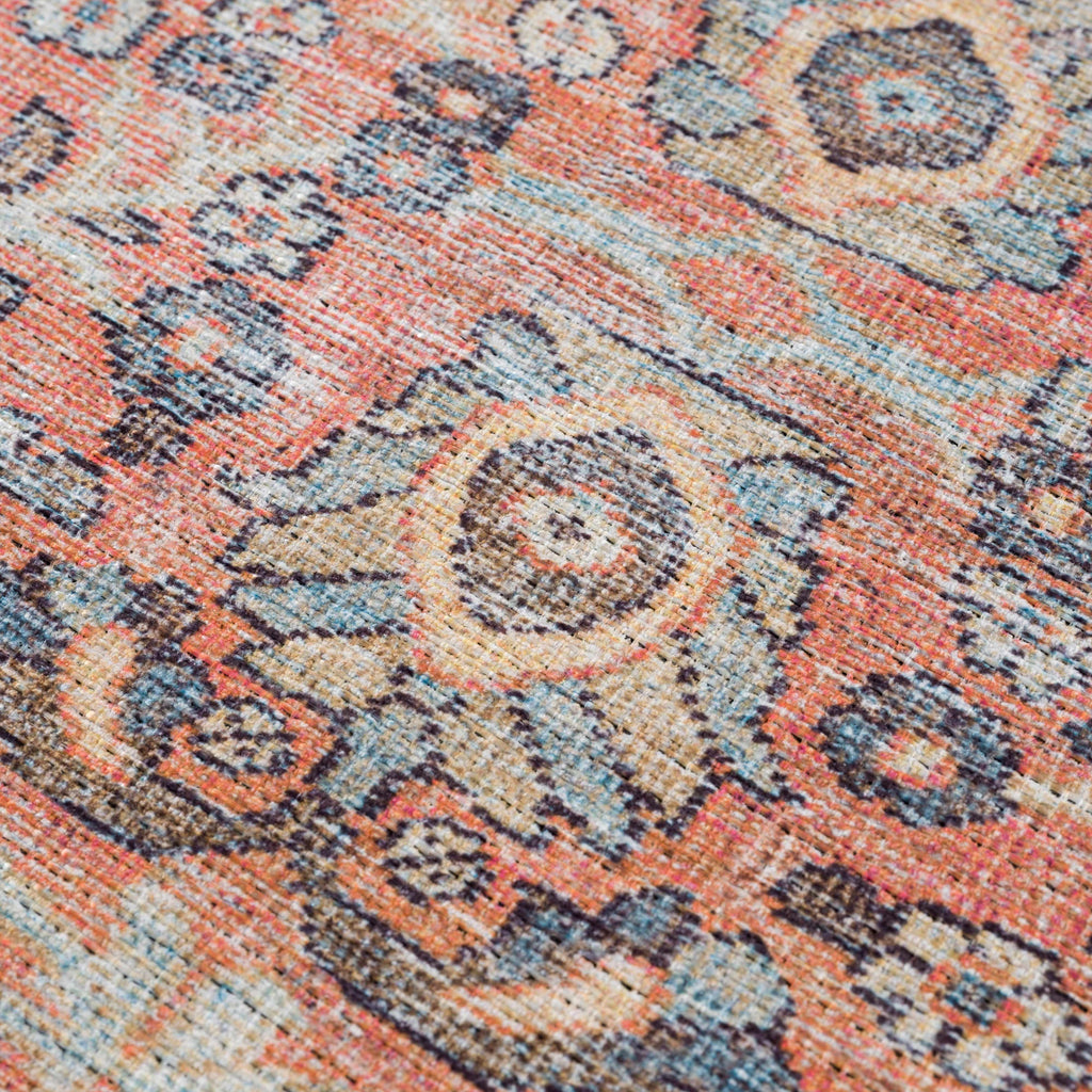 Hauteloom Konstantina HGEBKONSTA1 Peach Machine Made Rug