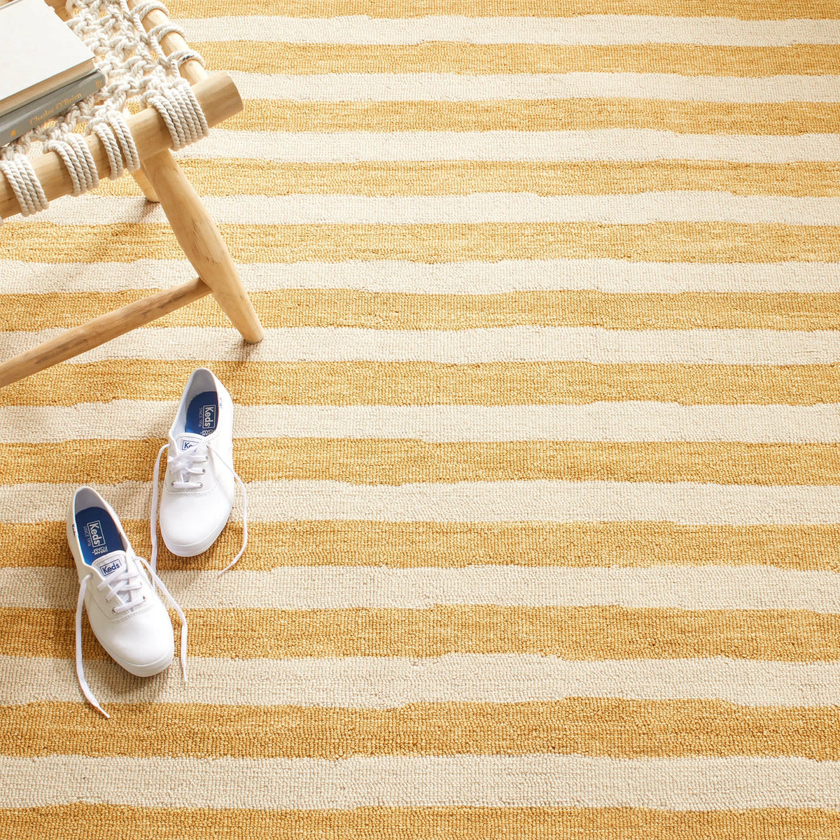 dash albert silas da2219 gold hand hooked wool rug