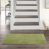 nourison nourison essentials nre01 green rug