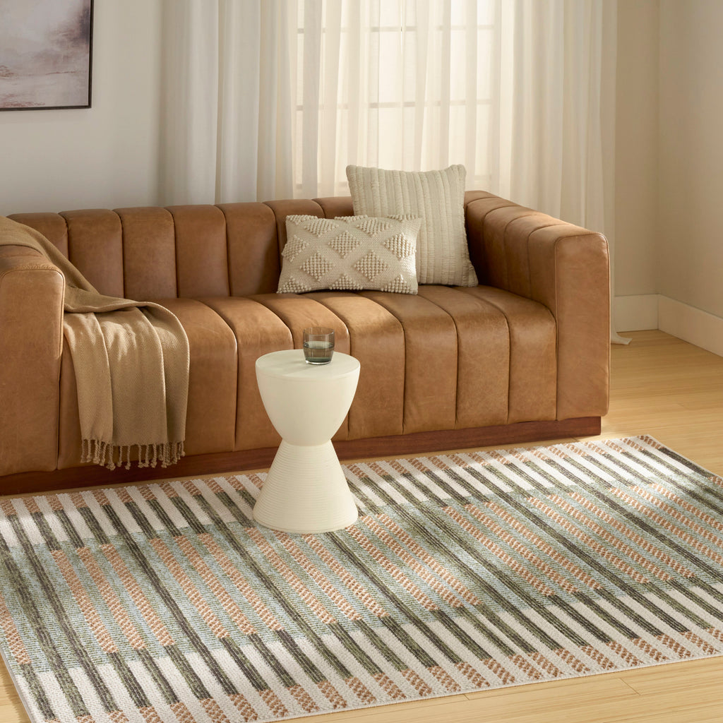 nourison nordic nrc15 ivory multicolor rug