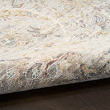nourison antique fusion anf03 light grey rug