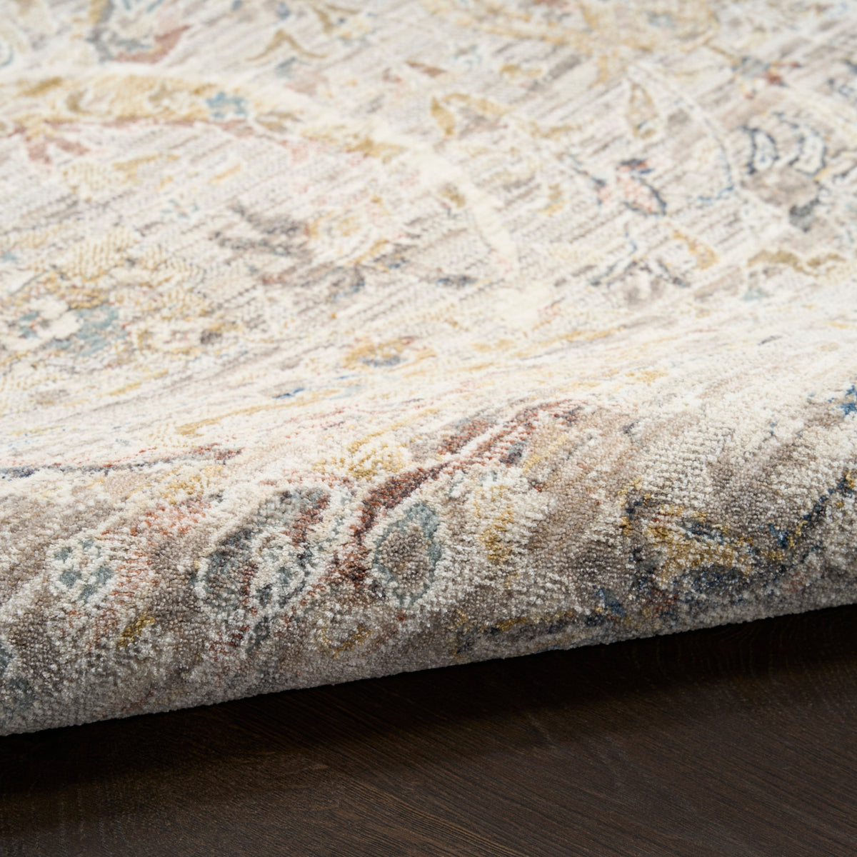 nourison antique fusion anf03 light grey rug
