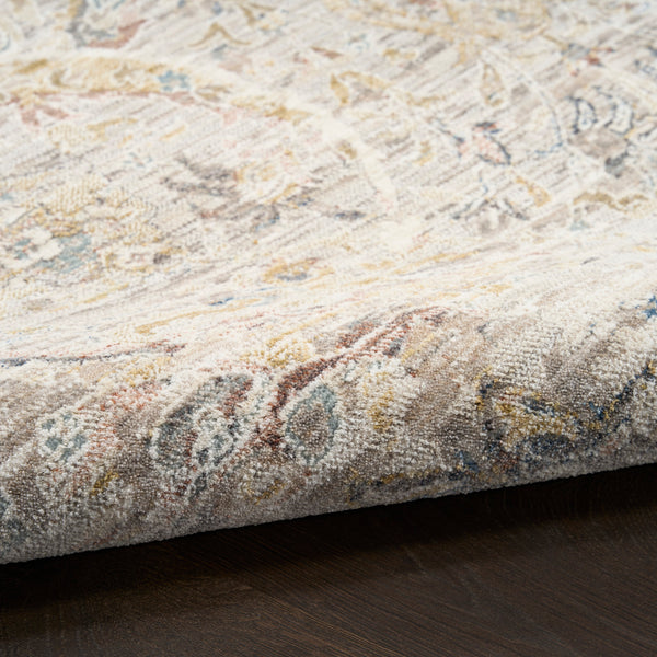 nourison antique fusion anf03 light grey rug