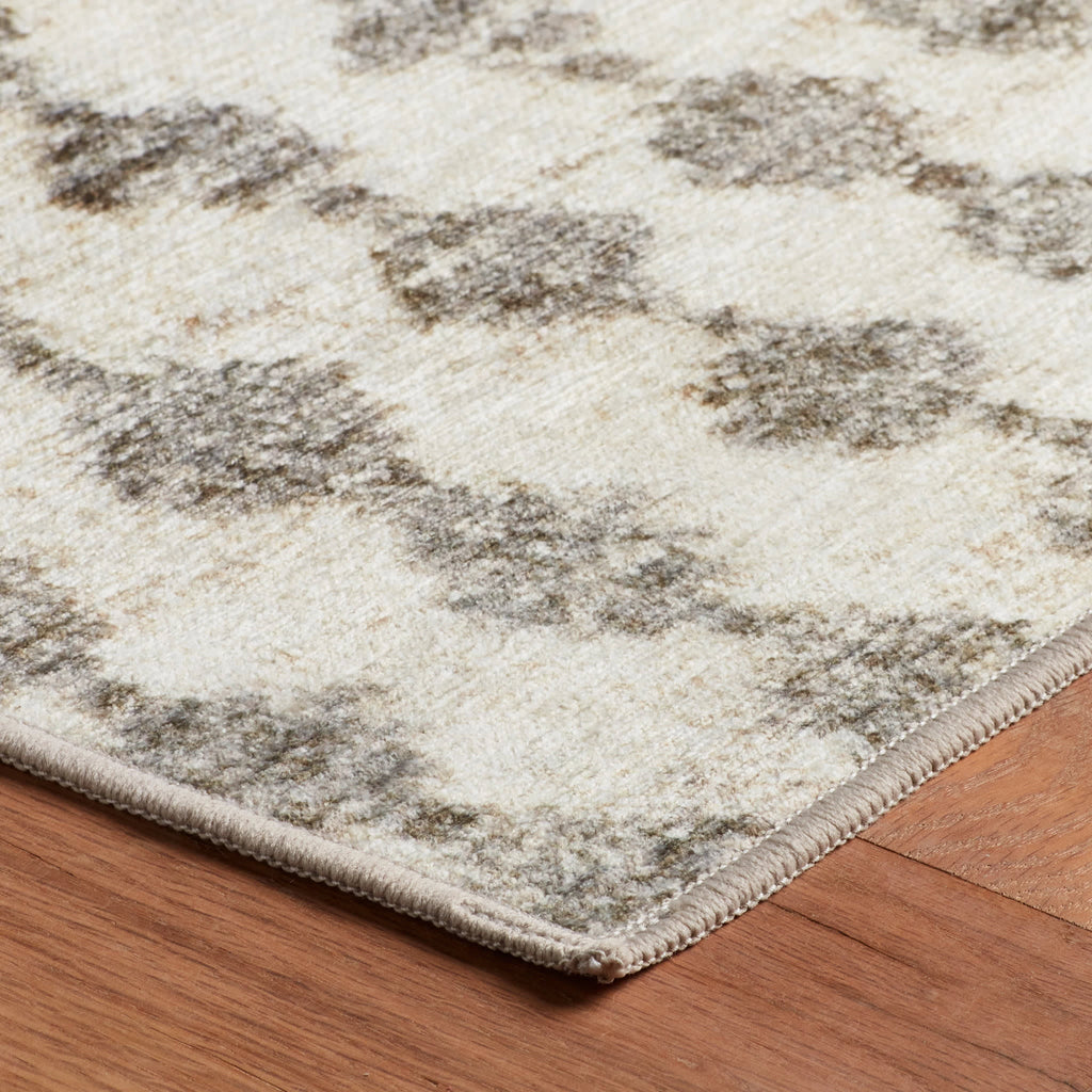 dash albert izzy da2318 grey machine washable polyester rug
