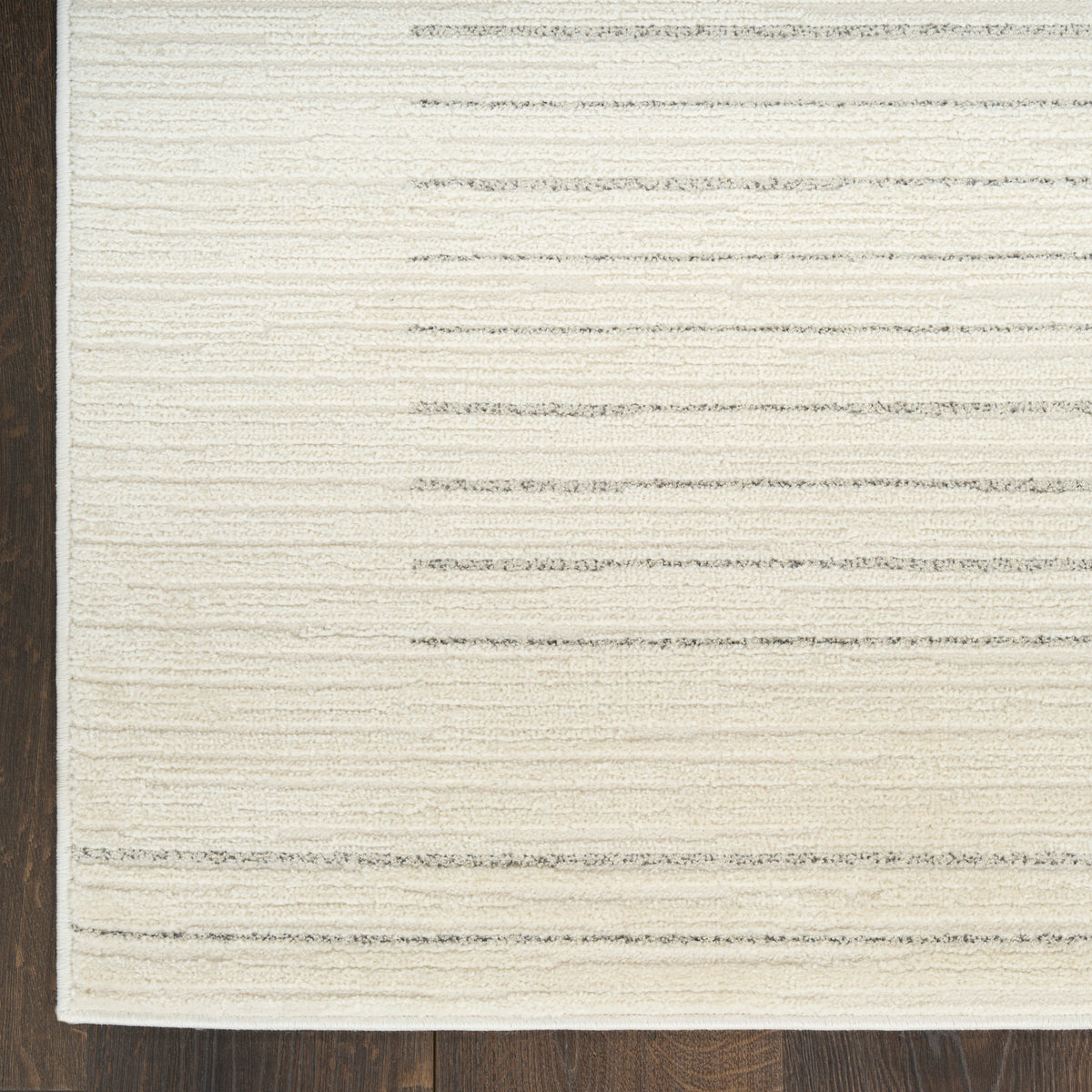 nourison ivory hues ivh04 ivory grey rug