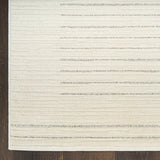 nourison ivory hues ivh04 ivory grey rug