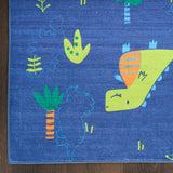 nourison imagination ima16 navy multicolor rug