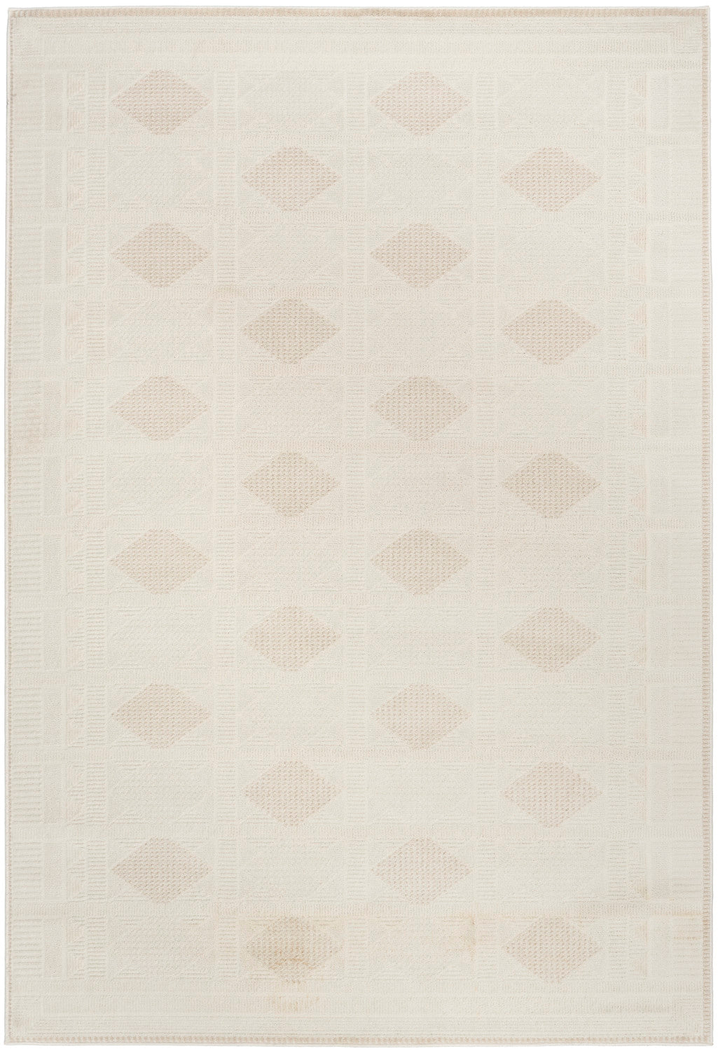 nourison nordic nrc06 ivory beige rug