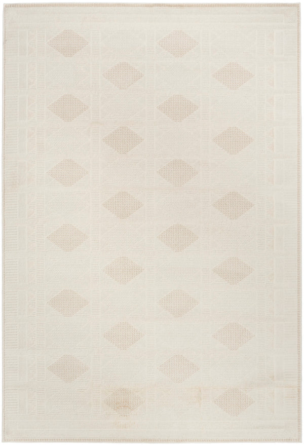 nourison nordic nrc06 ivory beige rug