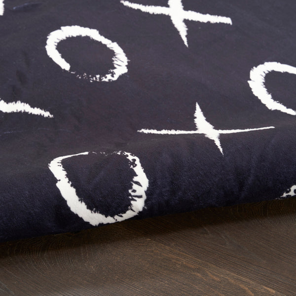 nourison imagination ima18 black rug