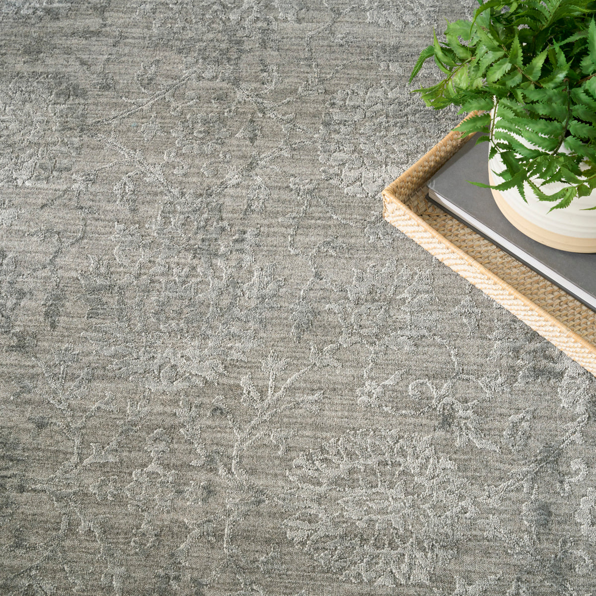 nourison moonlit mli03 slate rug