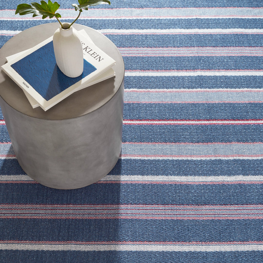dash albert camden stripe da1957 denim rug