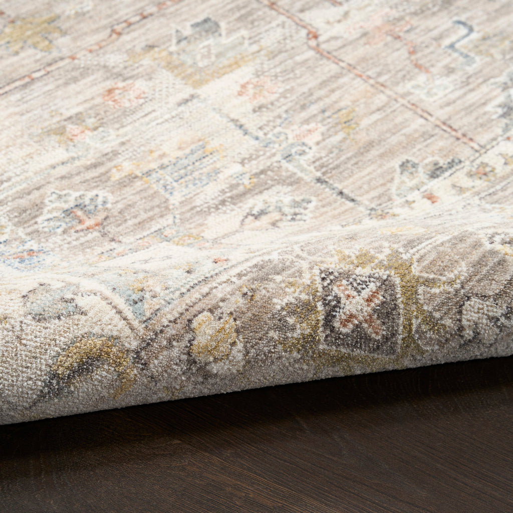 nourison antique fusion anf02 ivory multicolor rug