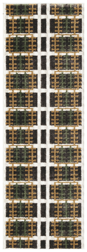 nourison nordic nrc08 charcoal multicolor rug