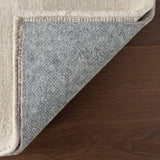 dash albert rug pads 200afpd01a grey machine made recycled synthetic fibers pad