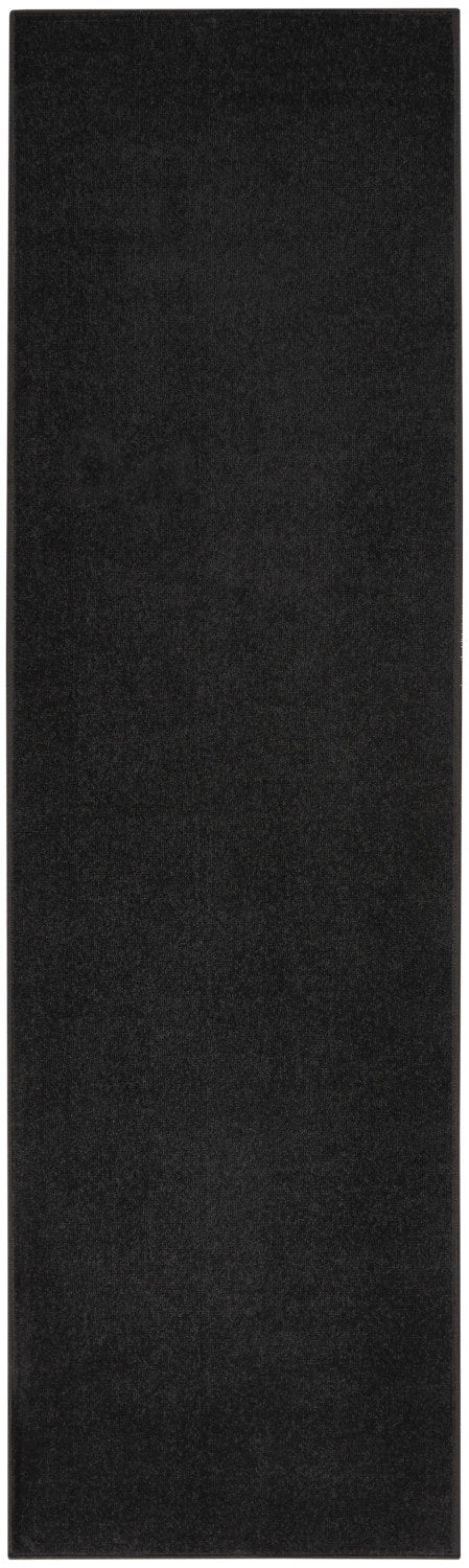 nourison nourison essentials nre01 black rug