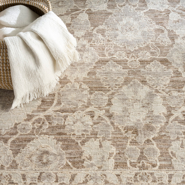 nourison shadows shw03 ivory mocha rug