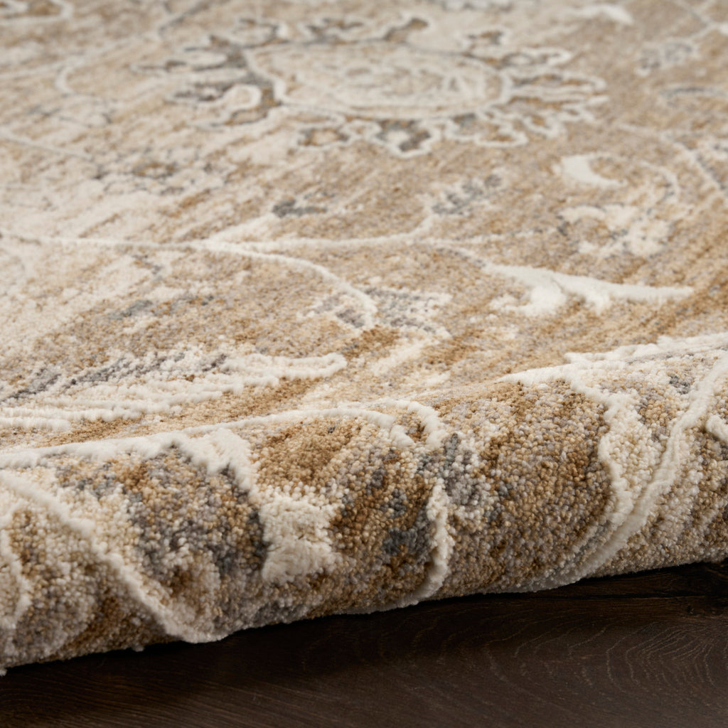 nourison retreat ret01 beige rug