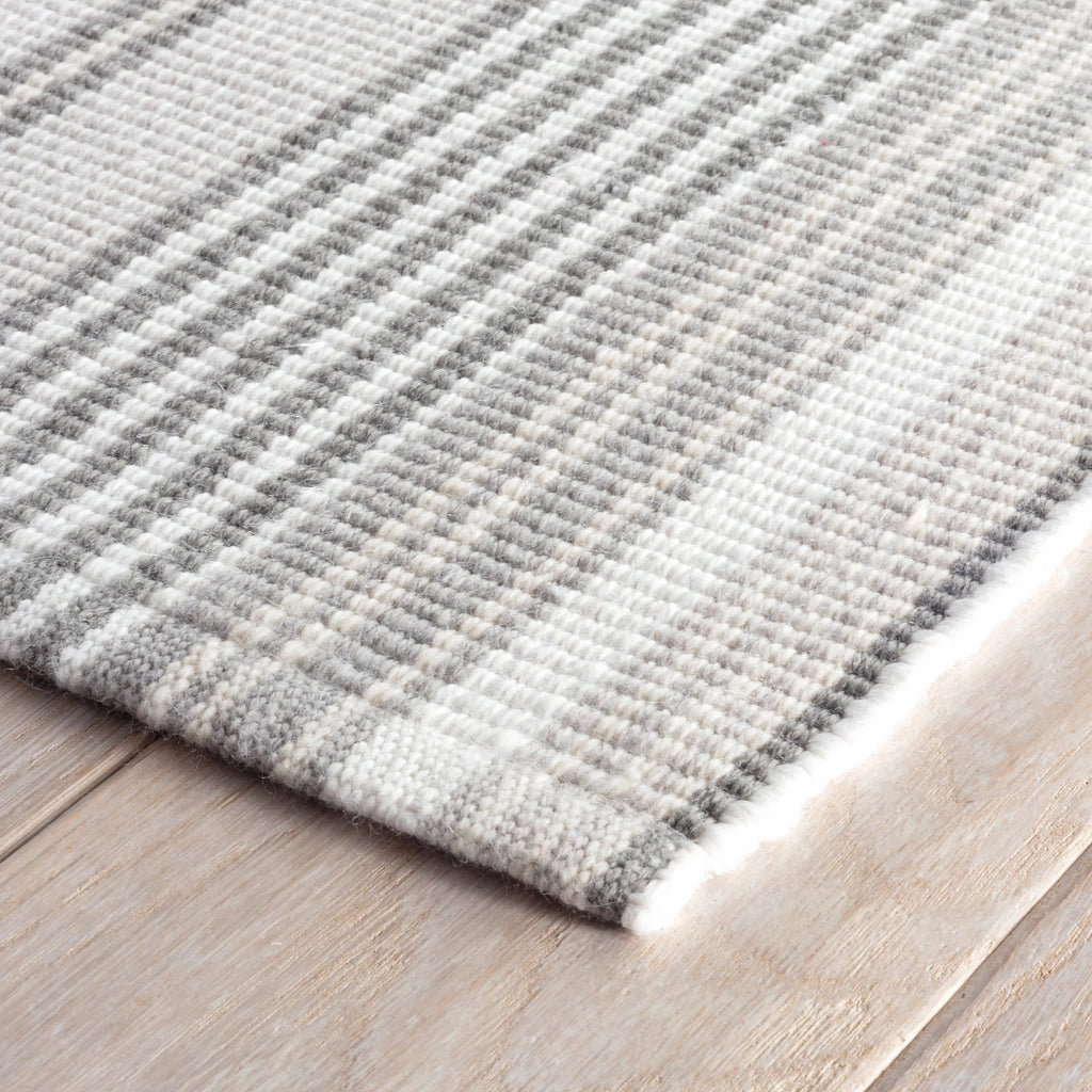 dash albert gradation ticking da169 grey rug
