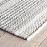dash albert gradation ticking da169 grey rug
