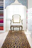 dash albert leopard rda372 camel rug