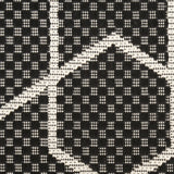 nourison horizon indoor outdoor hoz01 black rug