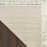 nourison ivory hues ivh01 ivory grey rug
