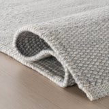 dash albert pebble da2430 grey woven flatwoven polyester rug