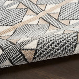 nourison nordic nrc06 ivory multicolor rug
