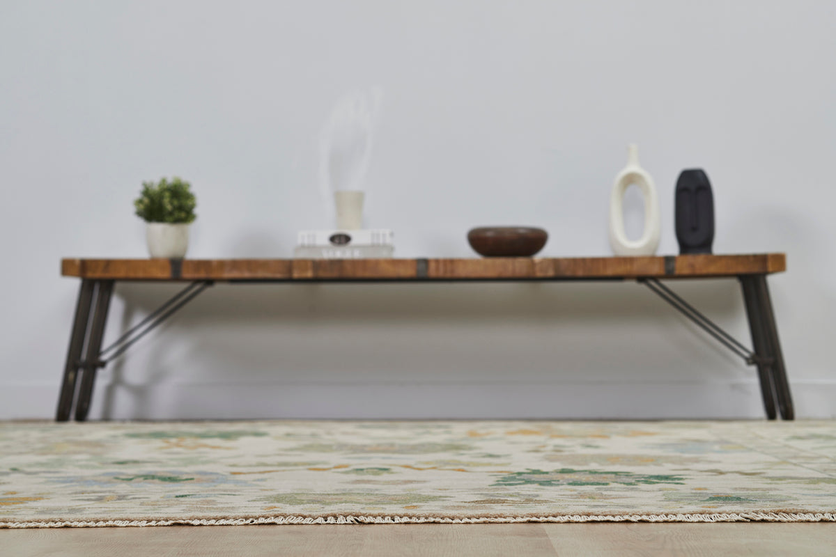 Rugs Done Right Athol AH05 Vintage Ecru / Greens
