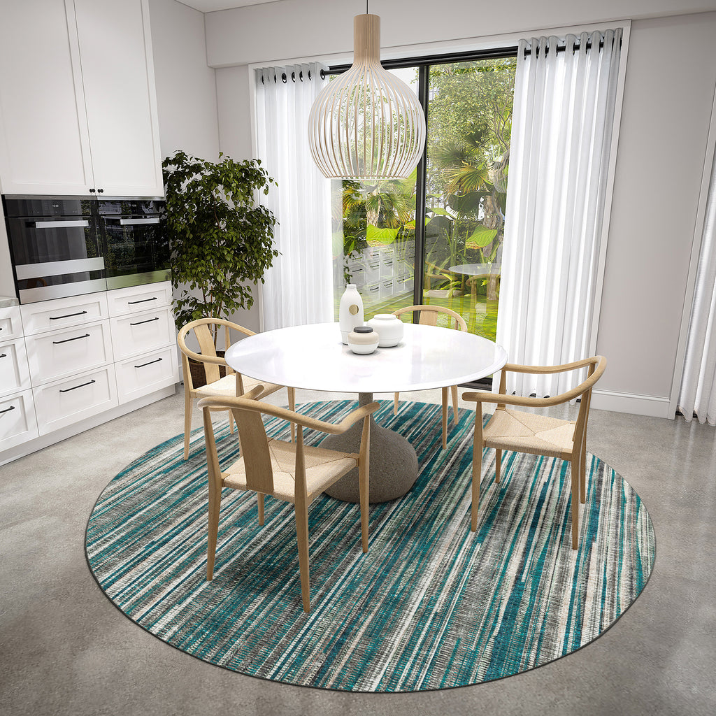 dalyn amador aa1 teal rug