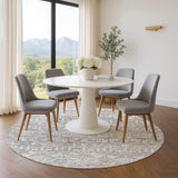 dalyn aberdeen ab1 flannel rug