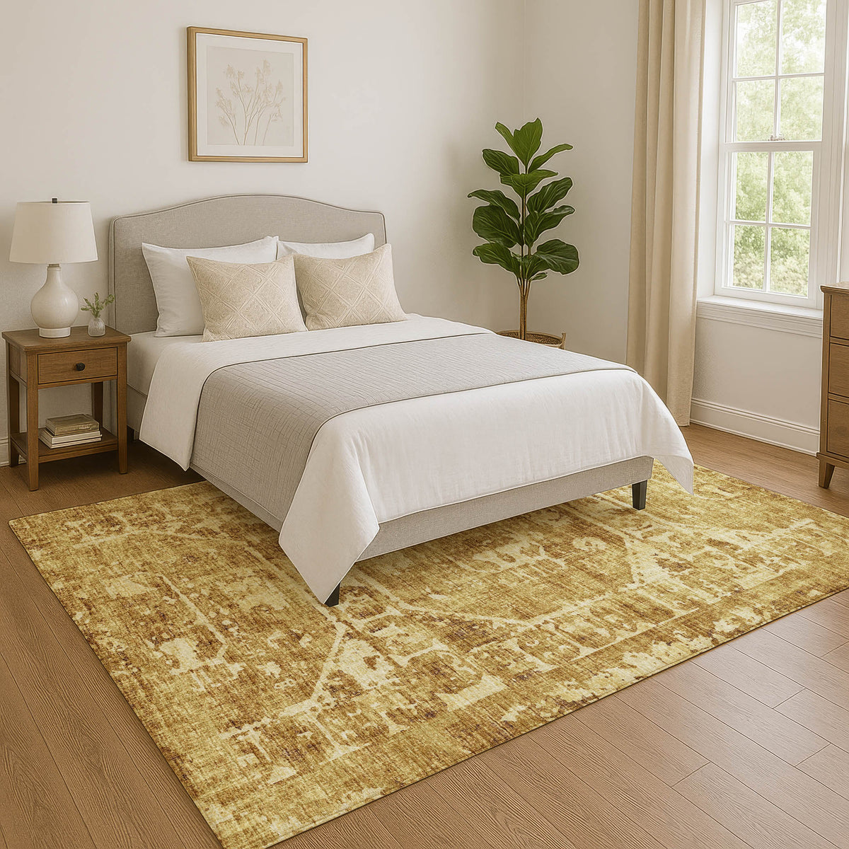 dalyn aberdeen ab2 gold rug