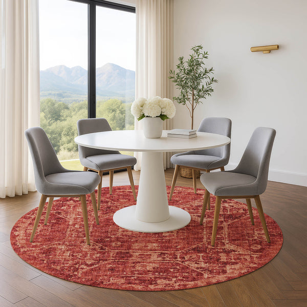 dalyn aberdeen ab2 paprika rug
