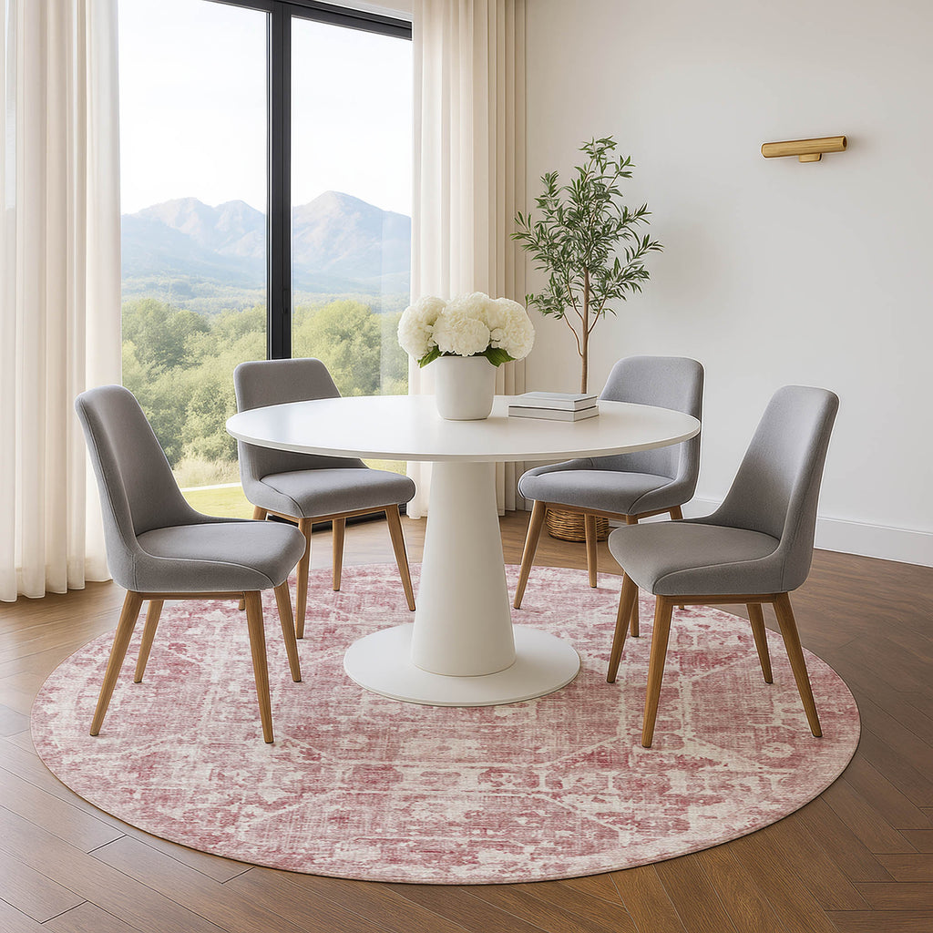 dalyn aberdeen ab2 rose rug