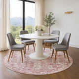 dalyn aberdeen ab2 rose rug