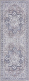 Hauteloom Abner ABN White Machine Made Chenille-Polyester Rug