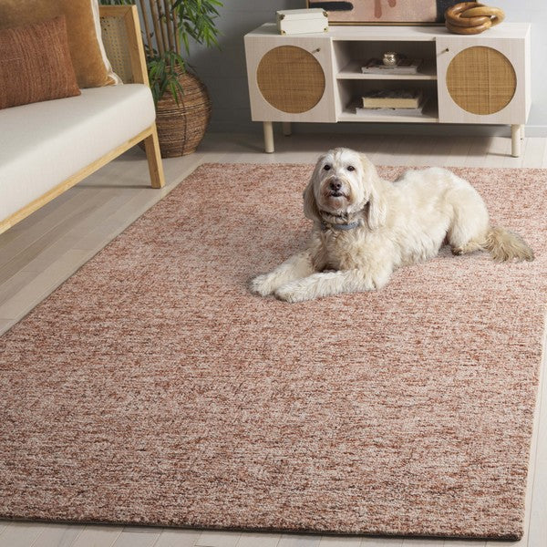 safavieh clearance abstract abt175p rust rug