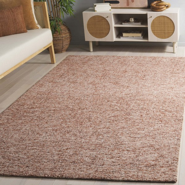 safavieh clearance abstract abt175p rust rug