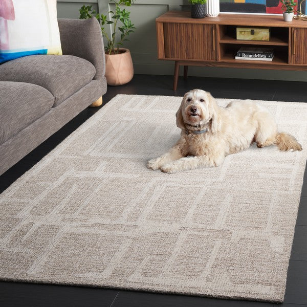 safavieh clearance abstract abt460b beige rug