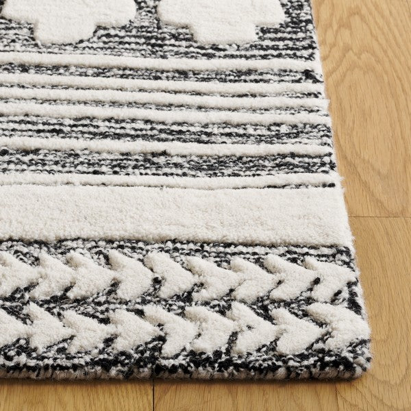 safavieh clearance abstract abt559z black rug