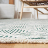 safavieh clearance abstract abt763w dark green rug