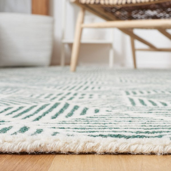 safavieh clearance abstract abt763w dark green rug