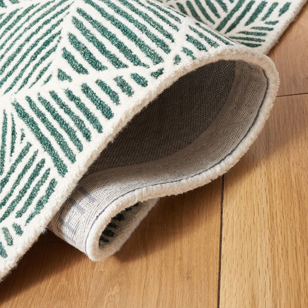 safavieh clearance abstract abt763w dark green rug