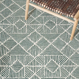 safavieh clearance abstract abt763w dark green rug