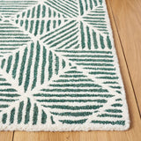 safavieh clearance abstract abt763w dark green rug