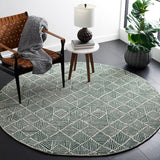 safavieh clearance abstract abt763w dark green rug
